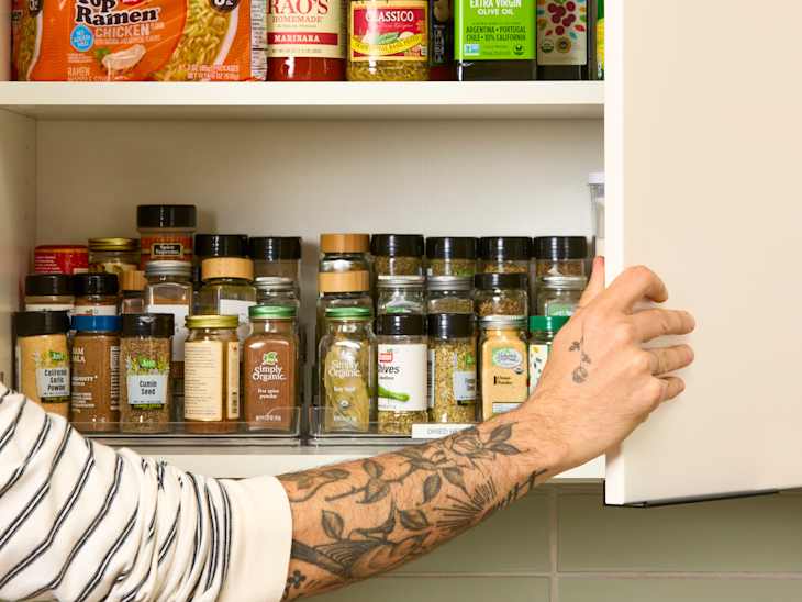 This Unique Lazy Susan Will Triple the Space in Your Cabinets The Kitchn